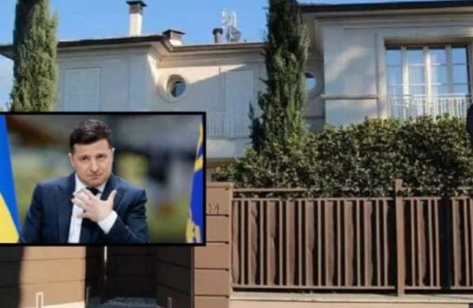Ukrayna lideri Zelenski evini 50 bin dolara Ruslara kiraladı