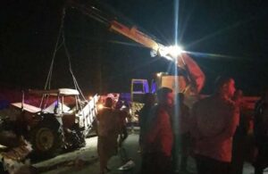 Tarım işçilerini taşıyan traktör ve tır çarpıştı: 1 ölü, 6 yaralı
