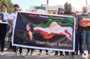 Nevşehir’de İran protestosu! ‘Kadın yaşam özgürlük’