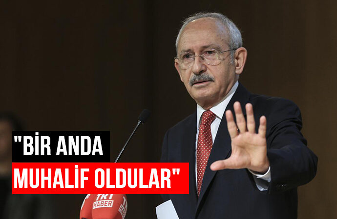 Kılıçdaroğlu: “Alo Holdinglerin” medyası bana ders vermeyi bıraksın