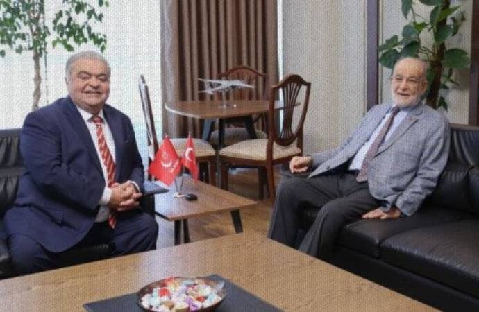 Karamollaoğlu Ahmet Özal ile görüştü