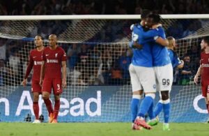 Napoli Liverpool’u dağıttı! İşte Şampiyonlar Ligi maç sonuçları