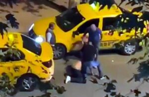 Adana’da iki taksici scooter kullanıcısını sopayla dövdü!