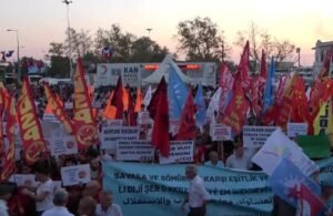 Kadıköy’de 1 Eylül Dünya Barış Günü eyleminde gözaltı