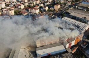 Sultanbeyli’de fabrika yangını! Çevre ilçelerden ekip sevk edildi