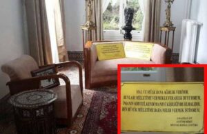 Atatürk’ün Vasiyet Odası’nda yer alan sözünü kaldırdılar