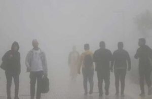 Edirne’yi sis vurdu! Şehir görünmez oldu