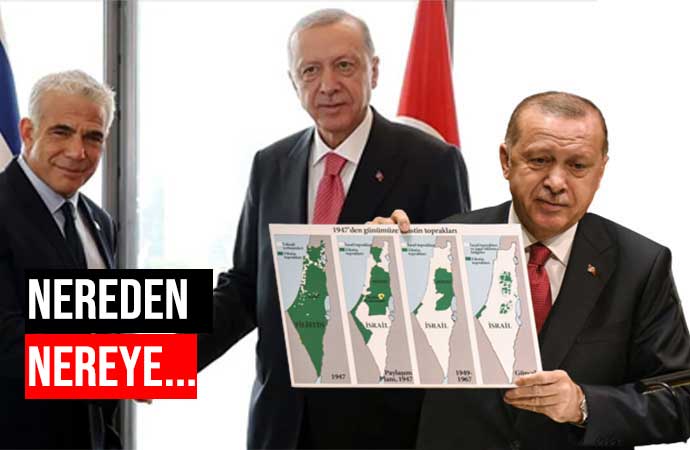 İsrail’le yakınlaşan Erdoğan’ın arşivi açıldı