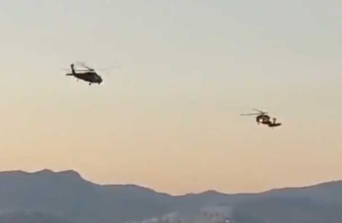 İzmir’in kurtuluşunun 100. yılı! Helikopterler gökyüzünde zeybek oynadı