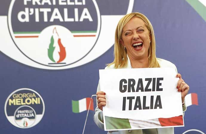 İtalya’da faşistler 1’inci parti çıktı! Mussolini hayranı Giorgia Meloni ilk kadın başbakan olacak