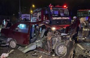 Arnavutköy’de feci kaza! 1 ölü, 8 yaralı
