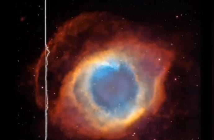 NASA’dan tüyler ürperten video! Helix Nebulası’nın sesi kaydedildi