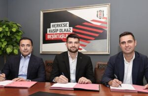Beşiktaş’ta Ersin Destanoğlu imzayı attı