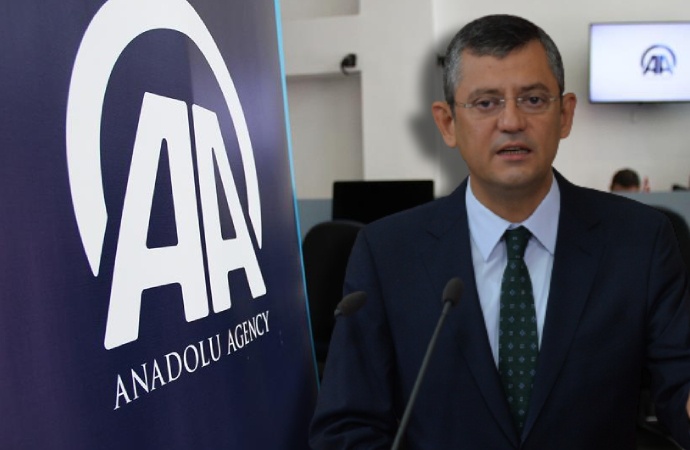 Anadolu Ajansı Özgür Özel’in sansür iddiasını sansürledi