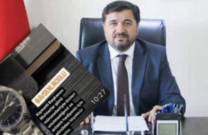 AKP’li belediye muhtarlara saat dağıttı iddiası
