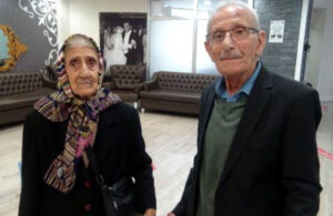 Aşkı Sağlık Ocağı’nda buldular! Damat 77 gelin 90 yaşında