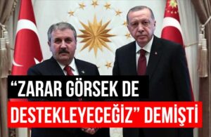 BBP Lideri Mustafa Destici: Parti genel başkanlığı ve cumhurbaşkanlığı ayrılsın