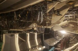 Girne’de casinonun tavanı çöktü! Çok sayıda yaralı var
