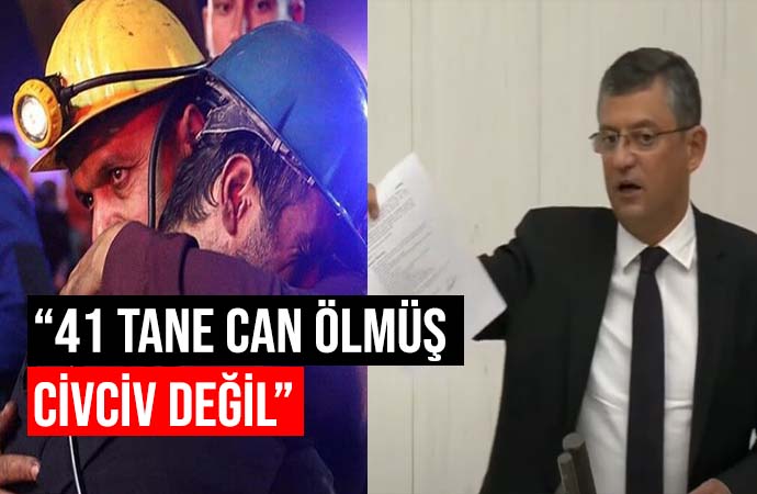 Özgür Özel maden faciasından sorumlu 3 ismi saydı: Erdoğan, Berat Albayrak, Binali Yıldırım