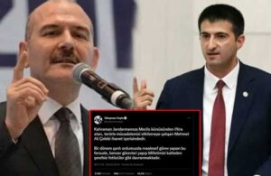 Soylu, Mehmet Ali Çelebi’ye ‘ihanet içinde’ dediği tweeti sildi