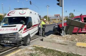 Isparta’da ambulans kazası! 1 ölü 6 yaralı