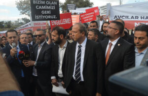 CHP’li Belediye Başkanı AKP’lilerin eylemine gitti “Yanlış bilgiyle bir yere varılmaz”