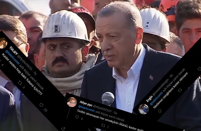 Maden faciasına ‘kader’ diyen Erdoğan’a tepkiler dinmedi! “Tedbir alınmayan her emekçinin ölümü kader değil cinayettir”