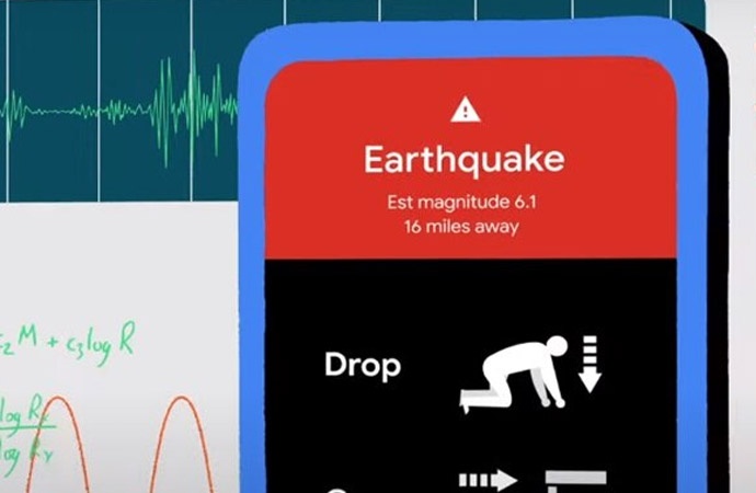 Google’dan devrim yaratacak özellik! Depremi 10 saniye önce bildirdi