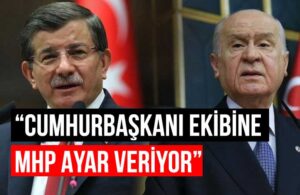Davutoğlu’ndan yeni AKP itirafları! “Bahçeli’nin iznine tabi”