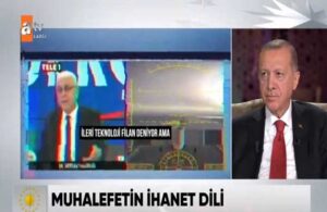 Erdoğan’ın katıldığı programda TELE1 hedef gösterildi