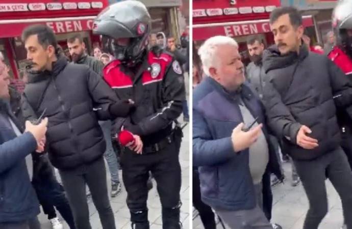 Sade Vatandaş kanalının sahibi röportaj sırasında gözaltına alındı
