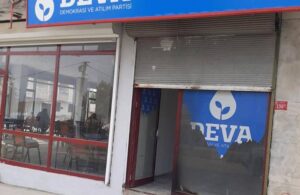 Lice’de DEVA Partisi’ne molotoflu saldırı
