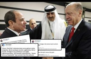 ‘Darbeci’ dediği Sisi ile görüşen Erdoğan’a tepki yağıyor