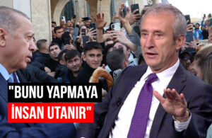 Salim Şen: Simit dağıtan Erdoğan Saray’da yaşıyor