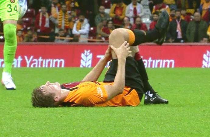 Türkiye Kupası maçında sakatlanan Galatasaraylı futbolcu iki ay yok