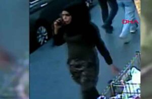 Terörist Ahlam Albashir’in Esenler’de telefonla konuşarak yürüdüğü görüntüler ortaya çıktı
