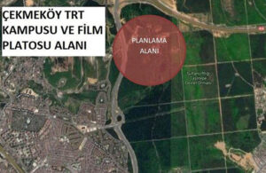 Talan edilen Çekmeköy’deki askeri arazide TRT’ye engel!