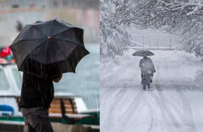Meteoroloji açıkladı! İstanbul’da yağmur, Van’da kar