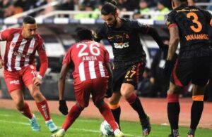 Sivasspor-Galatasaray maçına soruşturma!