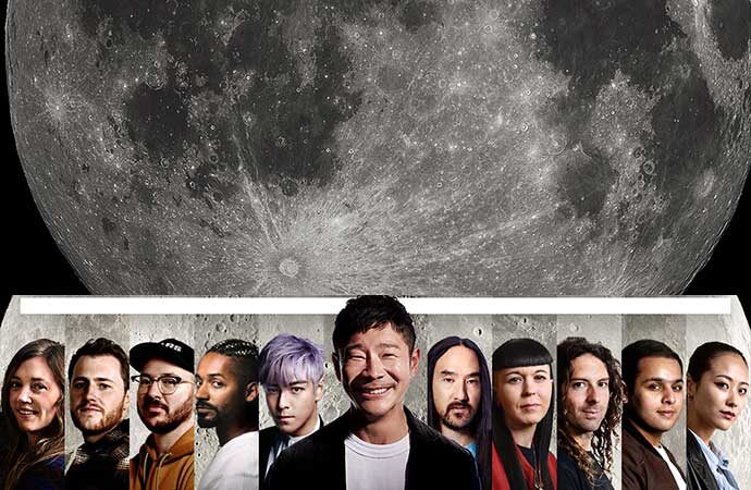Ay’a gidecek Japon milyarder yanına alacağı ünlüleri açıkladı