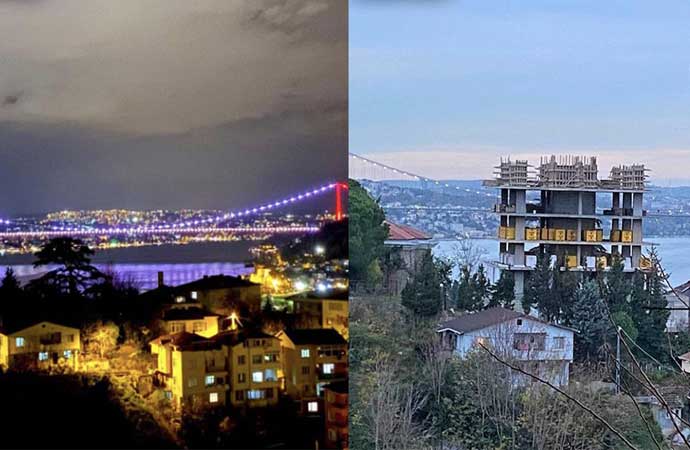 AKP’li Belediye’den Boğaz’da kaçak kat