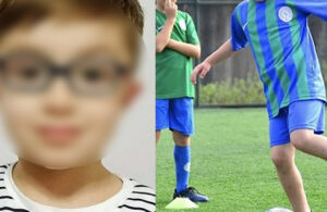 9 yaşındaki futbolcunun üzerine kale direği devrildi
