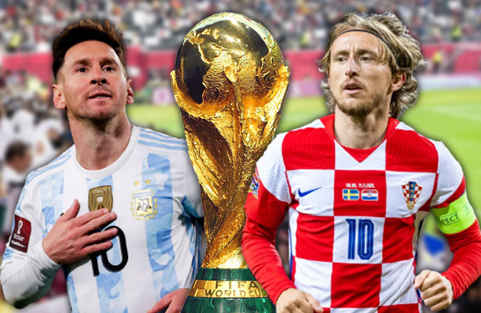 Kupada yarı final heyecanı! Messi’li Arjantin Modric’li Hırvatistan’a karşı