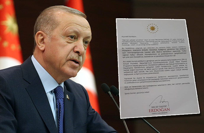 Seçim yaklaştı Erdoğan’ın mektubu yeniden dağıtılmaya başlandı