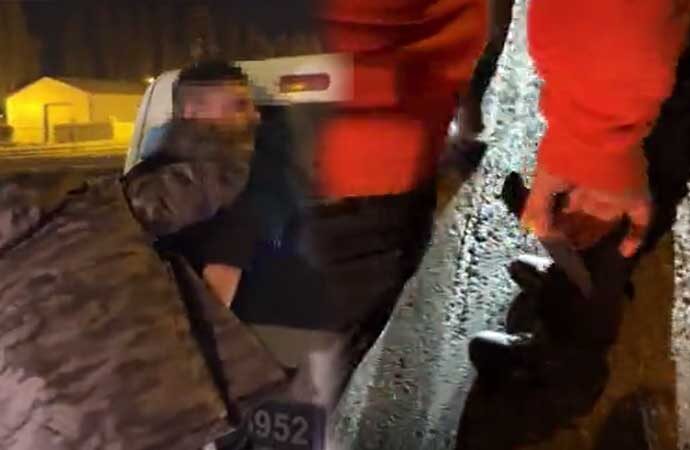 Kütahya’da polise bıçaklı saldırı!