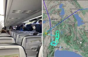 Antalya’ya inemeyen yolcu uçağı 2 saat havada kaldı