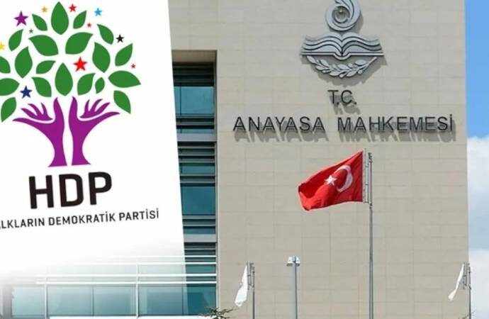 AYM raportörü HDP’nin erteleme talebinin reddedilmesini istedi!