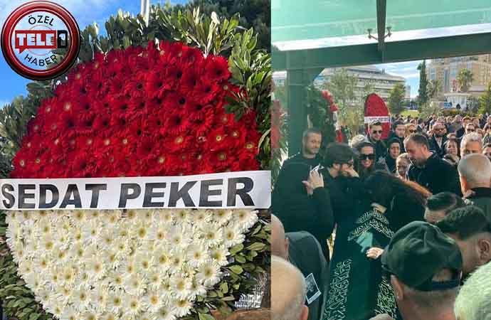Sedat Peker Cengiz Karlı’nın cenazesine çelenk gönderdi