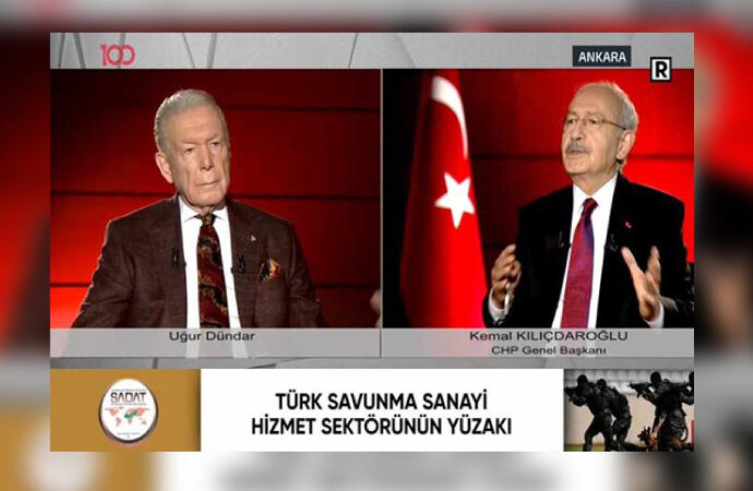 Kılıçdaroğlu yayınında SADAT’ın reklamı 7 kez gösterilmiş! İşte süreleri