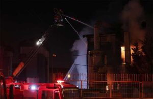 İstanbul’da fabrikada yangın